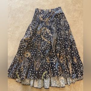 Cara cara tisbury skirt navy floral